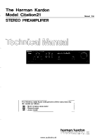 Harman-Kardon Citation_21-Service-Manual